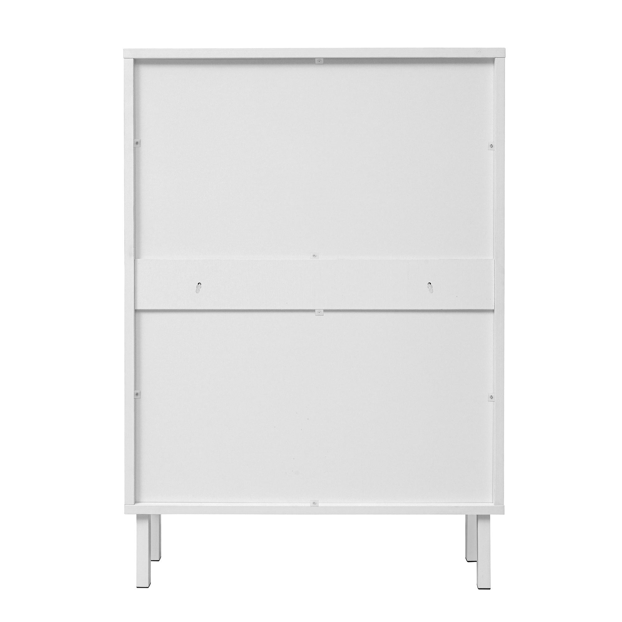 2 Door Shoe Rack, Rattan, Double Layer, Suitable for Living Room, Hallway - Grand Goldman Shop