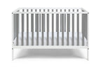 Deux Remi 3-in-1 Convertible Island Crib White/Gray - Grand Goldman