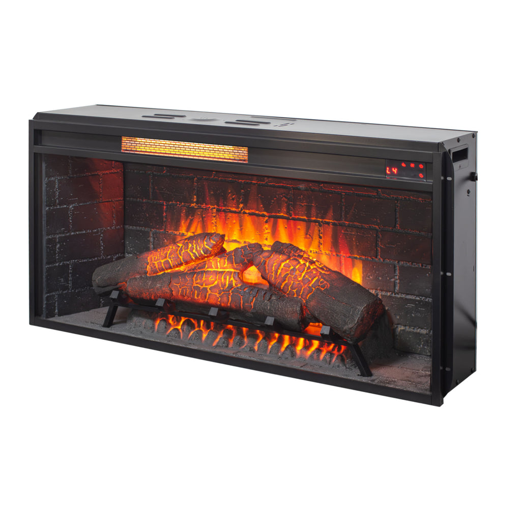 36 inch Infrared Electric Fireplace with Removable Trim kit Insert, Touch Panel Home Decor Heater - Grand Goldman Shop