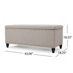 STORAGE OTTOMAN - Grand Goldman Shop